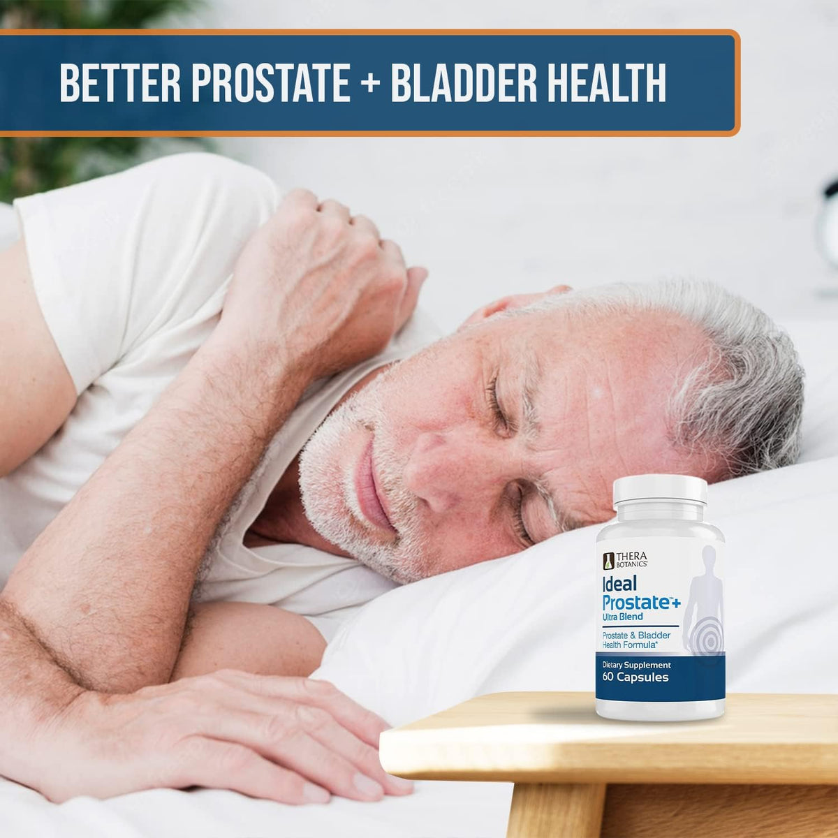 Advanced Men's Prostate Support by Ideal Prostate Plus Ultra with Reishi Mushroom, Saw Palmetto, Lycopene and More for Natural Relief
