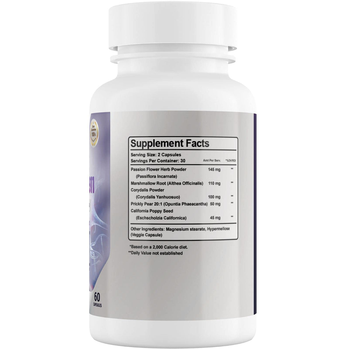 Nerve Control 911 - Natural Plant Based Nerve Health Supplement