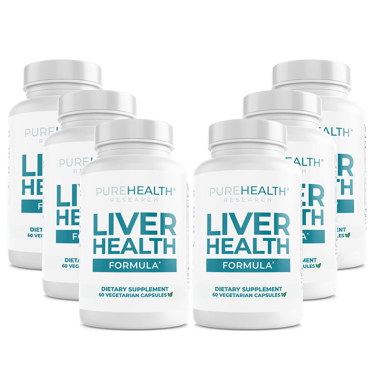 PUREHEALTH RESEARCH Liver Health – Liver Cleanse Detox & Repair with Artichoke Extract, Milk Thistle, Dandelion Root, Turmeric, Beet Root to Healthy Liver Renew with 11 Natural Nutrients, 60 Capsules