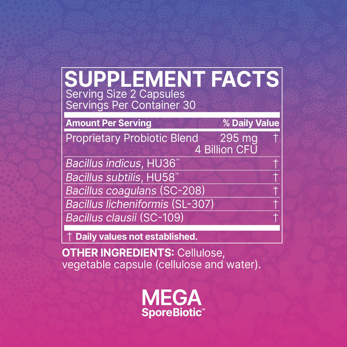 MegaSporeBiotic Probiotics – Spore-Based Digestive Support for Women & Men (180 Capsules)